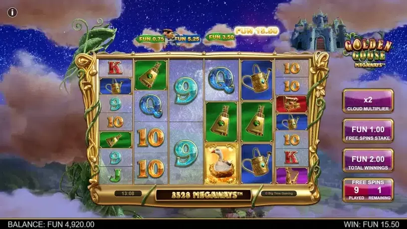 Golden Goose Megaways slot screenshot 4