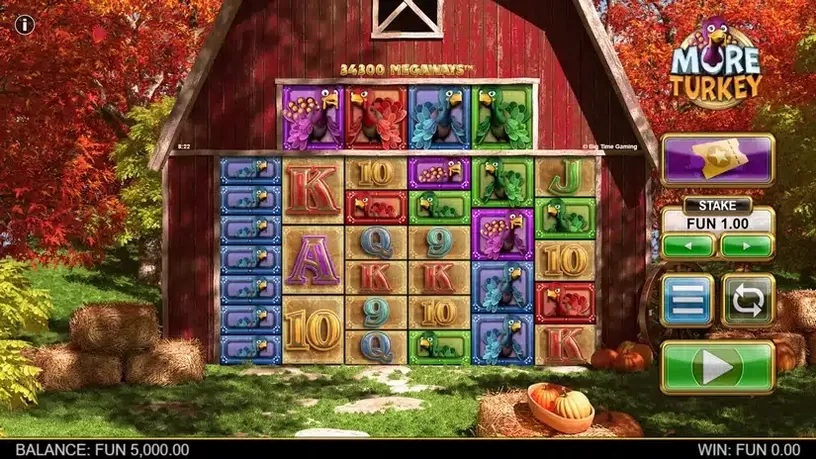 More Turkey Megaways slot screenshot 1