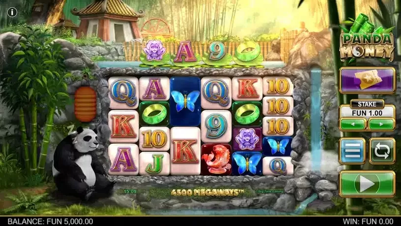 Panda Money Megaways slot screenshot 1