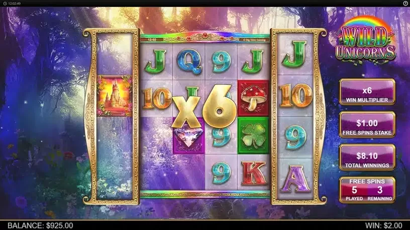 Wild Unicorns slot screenshot 4