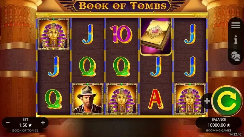 Book of Tombs slot screenshot 1