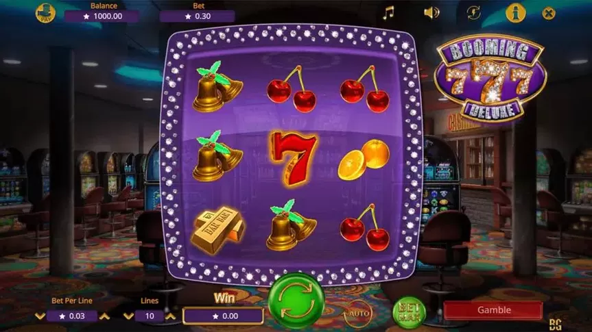 Booming Seven Deluxe slot screenshot 1