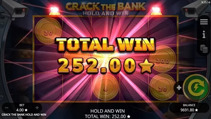 Crack the Bank Hold And Win slot screenshot 7