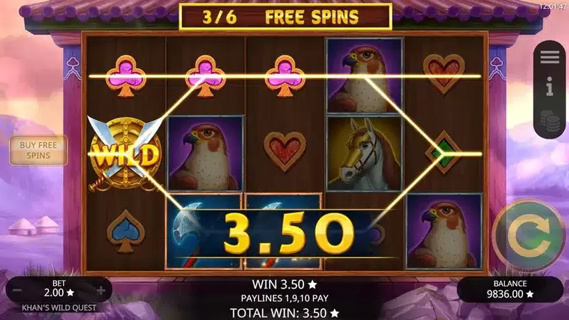 Khan’s Wild Quest slot screenshot 5