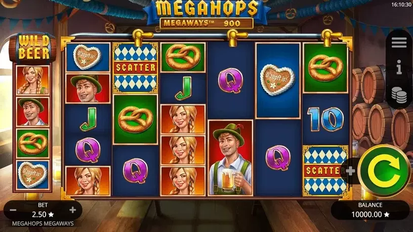 Megahops Megaways slot screenshot 1
