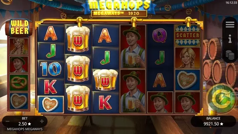 Megahops Megaways slot screenshot 6
