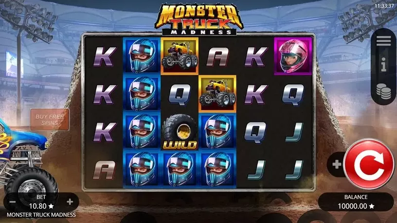 Monster Truck Madness slot screenshot 1