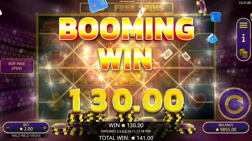 Wild Wild Vegas slot screenshot 8