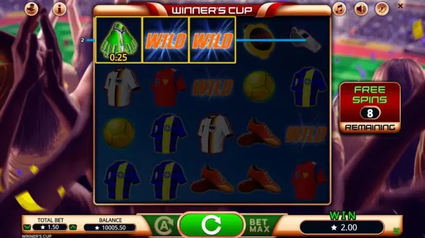 Winner’s Cup slot screenshot 4