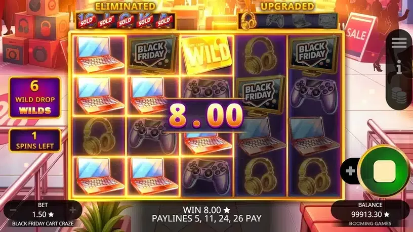 Black Friday slot screenshot 5