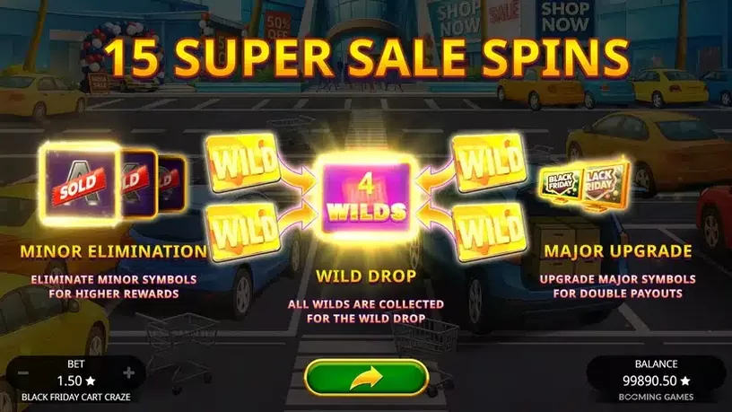 Black Friday slot screenshot 3