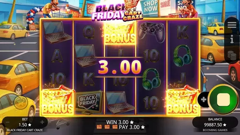 Black Friday slot screenshot 2
