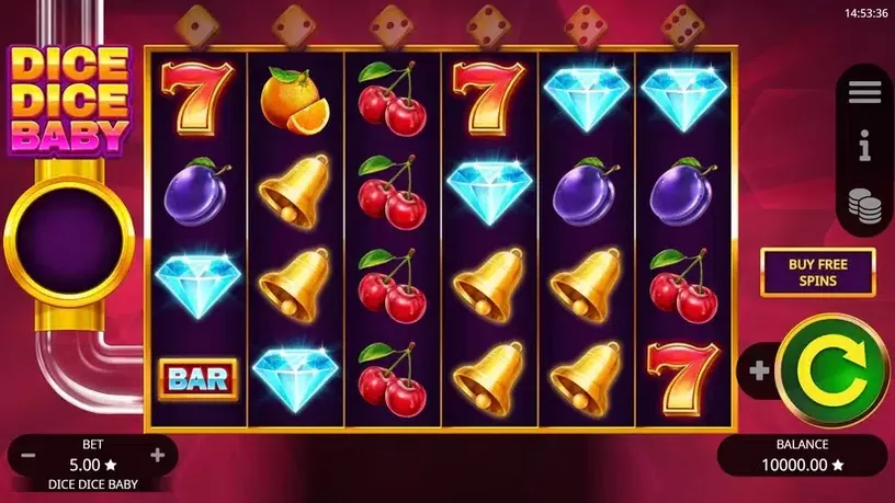 Dice Dice Baby slot screenshot 1
