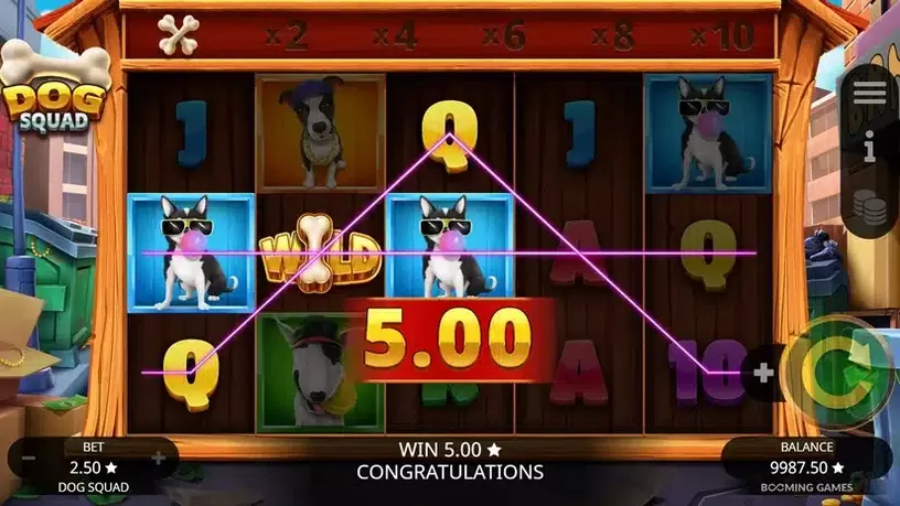 Dog Squad slot screenshot 2