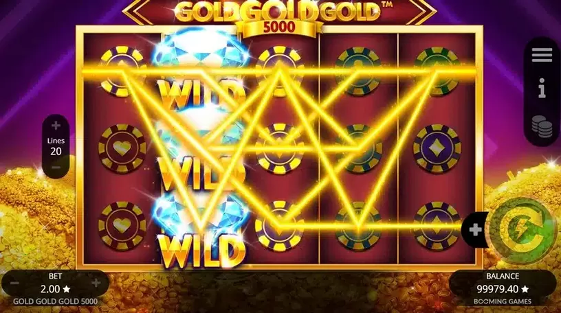 Gold Gold Gold 5000 slot screenshot 3