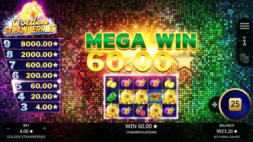 Golden Strawberries slot screenshot 6