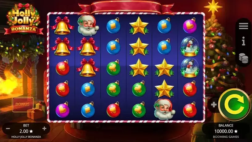 Holly Jolly Bonanza slot screenshot 1