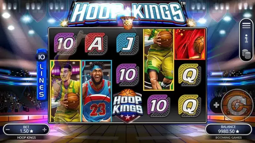 Hoop Kings slot screenshot 2