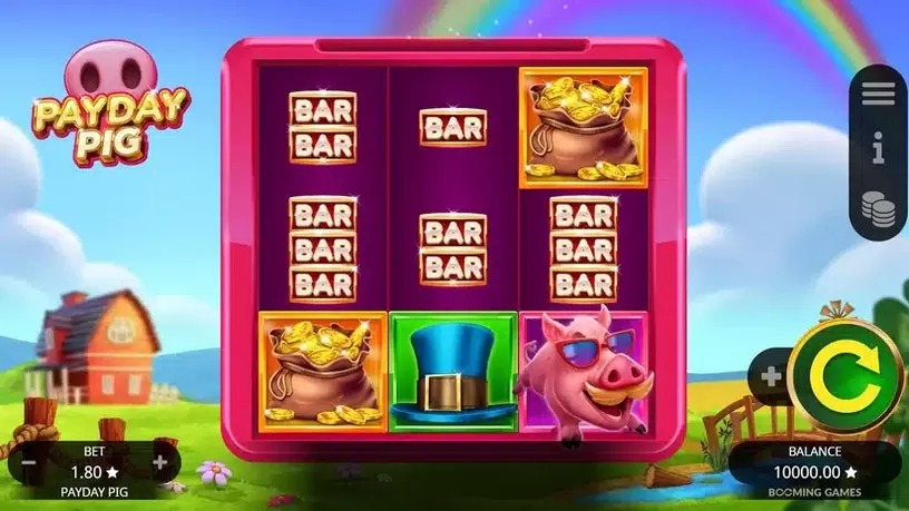 Payday Pig slot screenshot 1