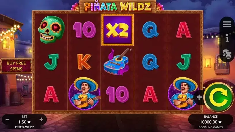 Pinata Wildz slot screenshot 1