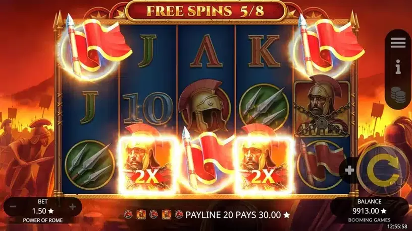 Power of Rome slot screenshot 4