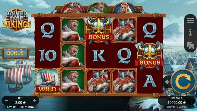 Power of the Vikings slot screenshot 1
