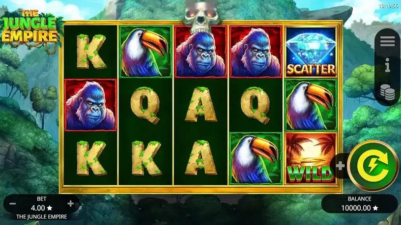 The Jungle Empire slot screenshot 1