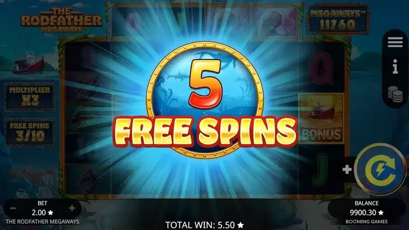 The Rodfather Megaways slot screenshot 6