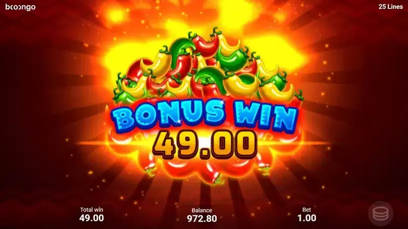 3 Hot Chillies slot screenshot 5