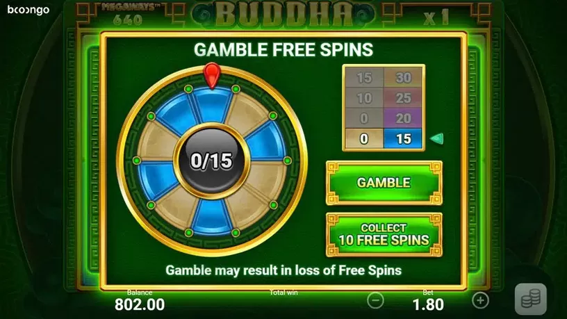 Buddha Megaways slot screenshot 6