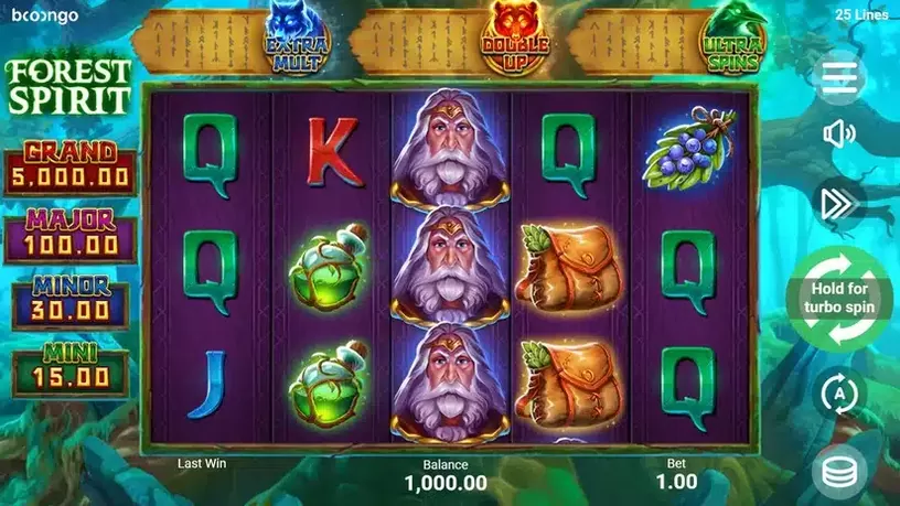 Forest Spirit slot screenshot 1
