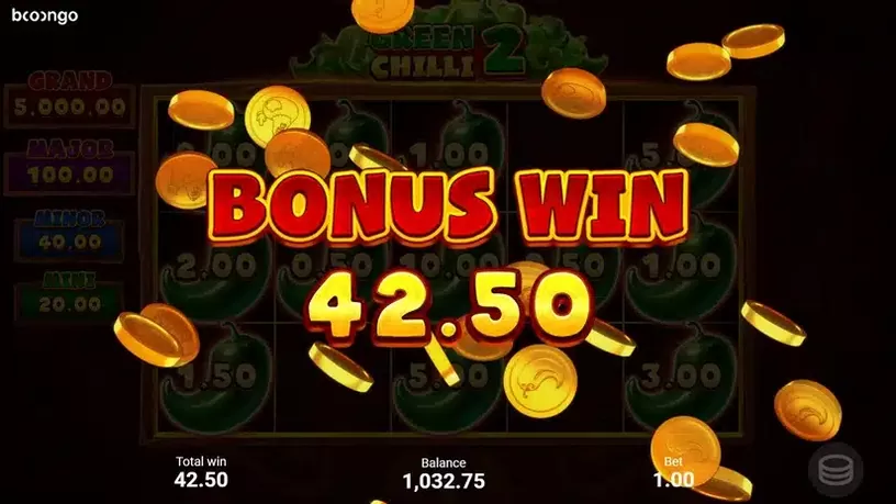Green Chilli 2 slot screenshot 5