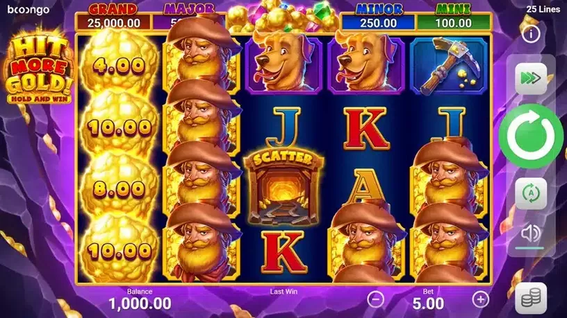 Hit More Gold! slot screenshot 1