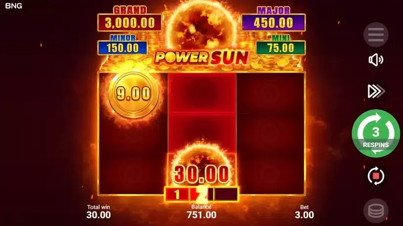Power Sun slot screenshot 7