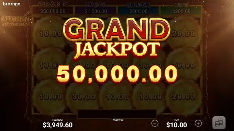 Queen of the Sun slot screenshot 5