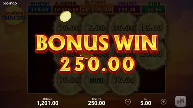 Sunlight Princess slot screenshot 5