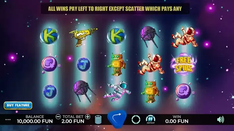 Astro Wild slot screenshot 1