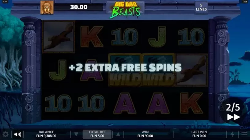 Big Bad Beasts slot screenshot 7