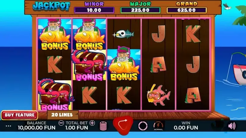 Fishing Season slot screenshot 1