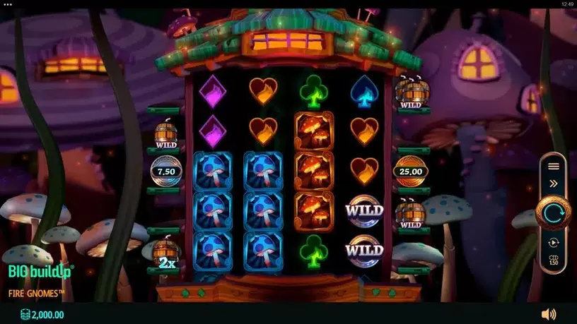 Fire Gnomes slot screenshot 1