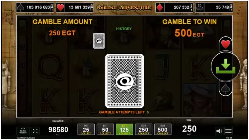 Great Adventure slot screenshot 3