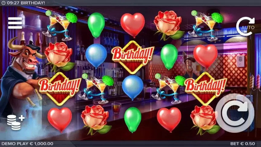 Birthday! slot screenshot 1