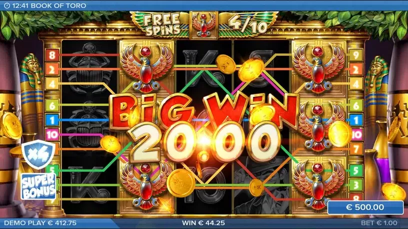 Book of Toro slot screenshot 6