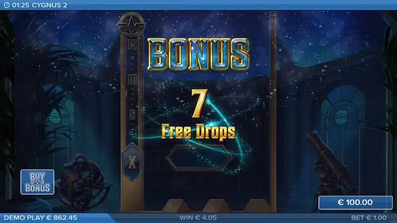 Cygnus 2 slot screenshot 4