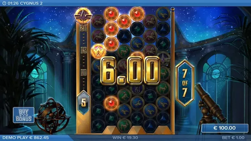 Cygnus 2 slot screenshot 5