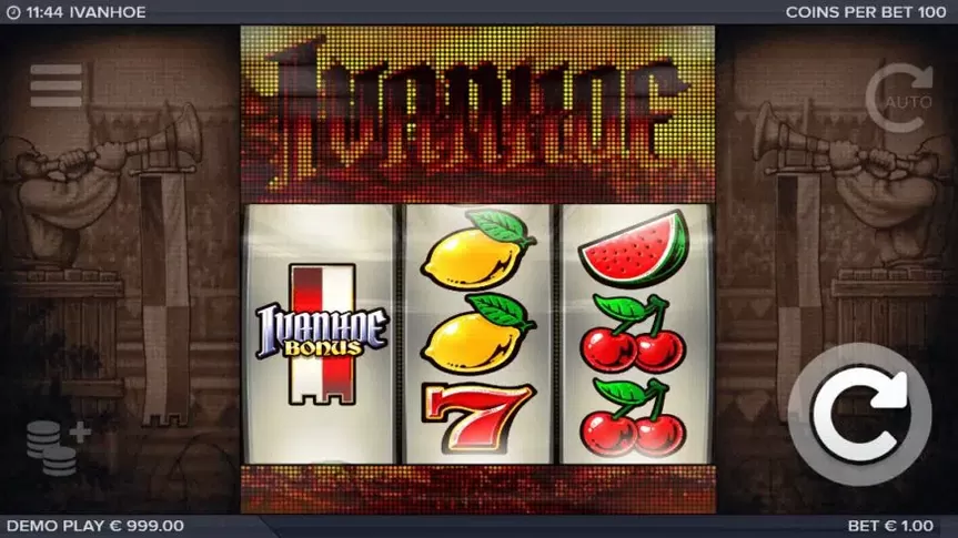 Ivanhoe slot screenshot 1