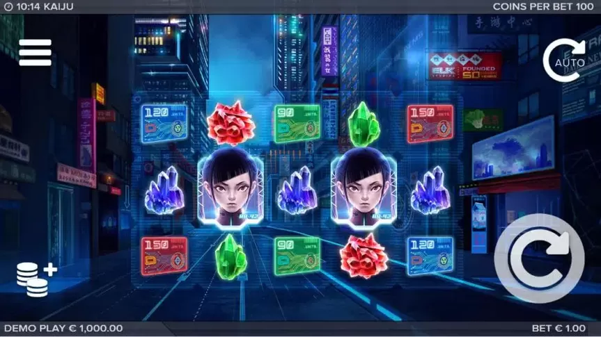 Kaiju slot screenshot 1