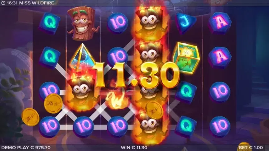 Miss Wildfire slot screenshot 3