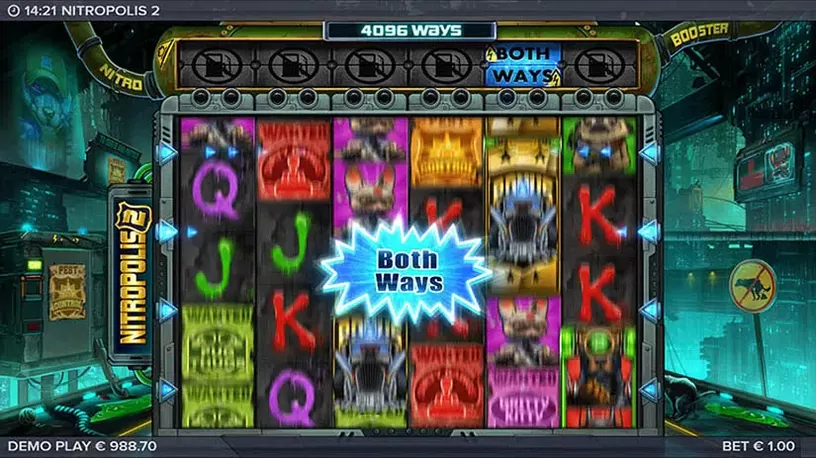 Nitropolis 2 slot screenshot 5