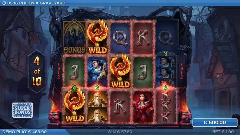 Phoenix Graveyard slot screenshot 7